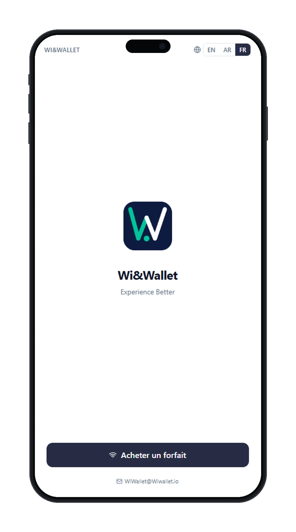 Guest arrives on the captive portal